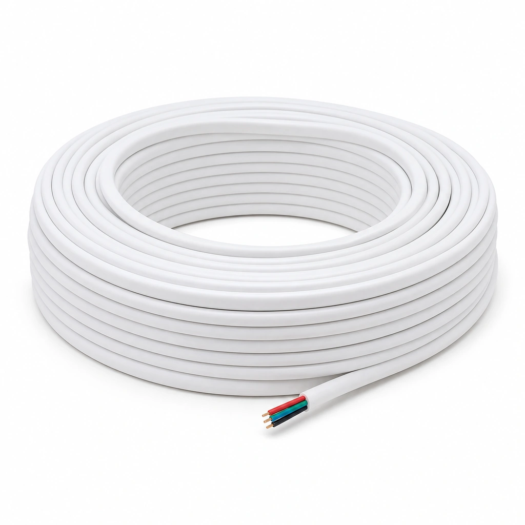 RGB LED Şerit Kablo - 100 Metre Rulo