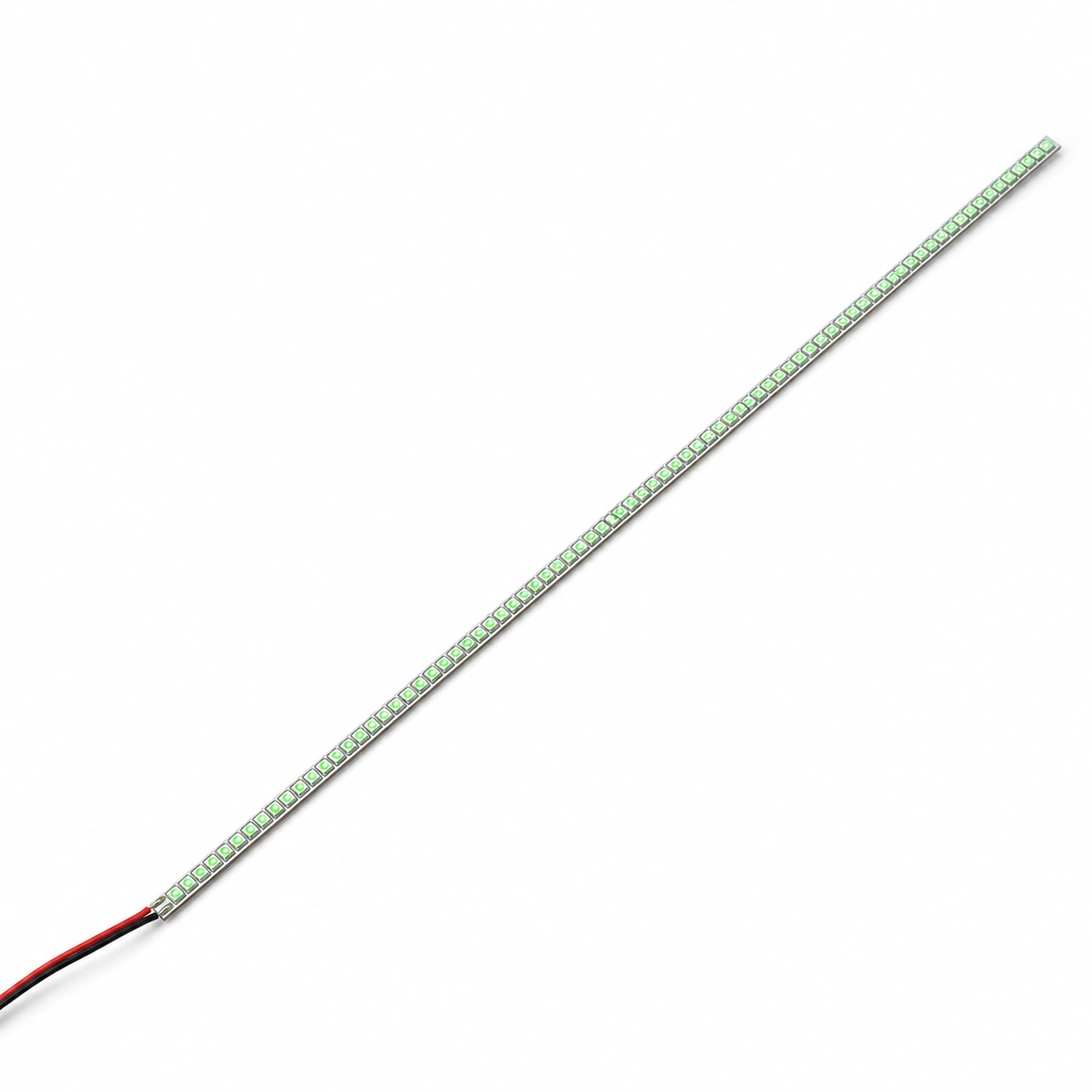 4MM Rigid Bar LED 2835 Yeşil 12V 120 LED/m 1 Metre