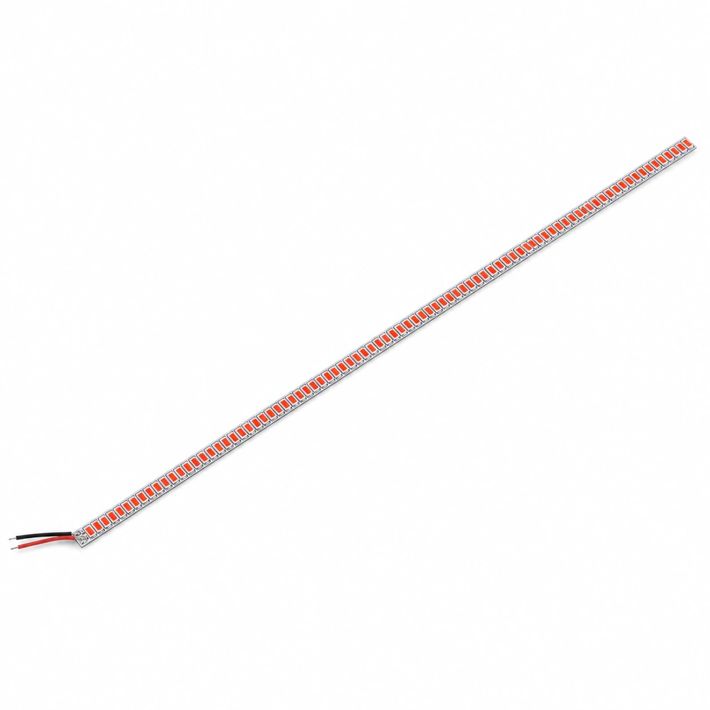 Rigid Bar 5730 SMD Kırmızı LED Çubuk Modül - 1 Metre, 72 LED