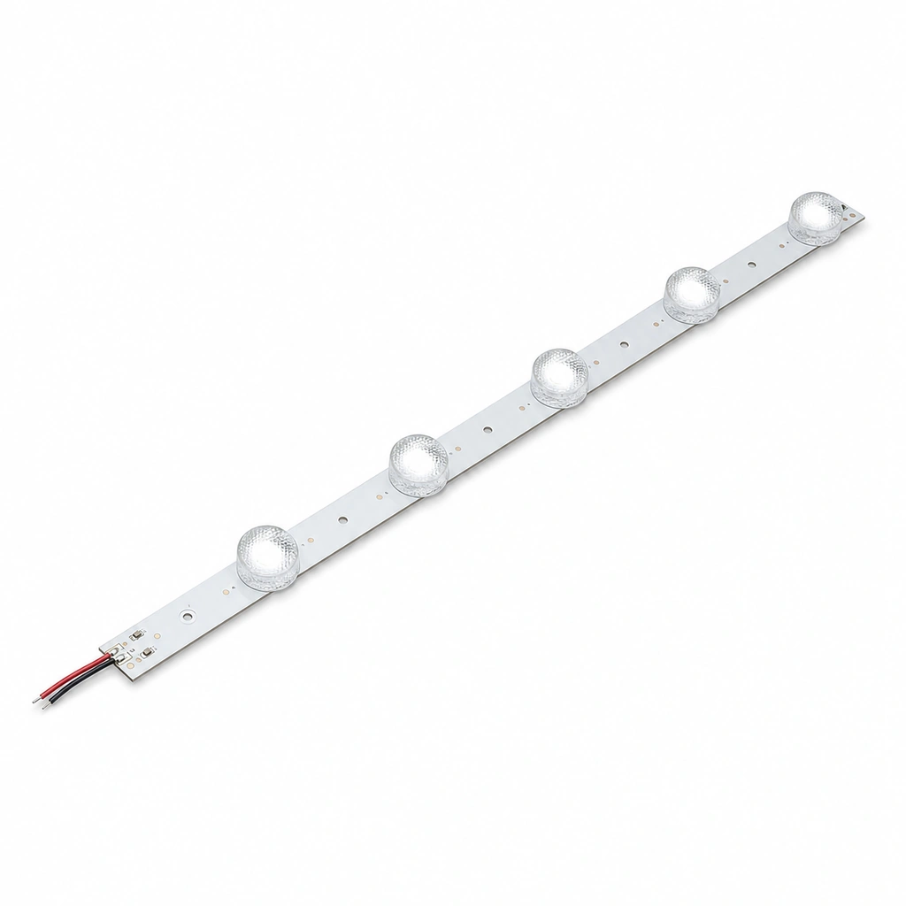 Rigid Bar LED Modül 6W 6 Lensli 50cm 12V Beyaz