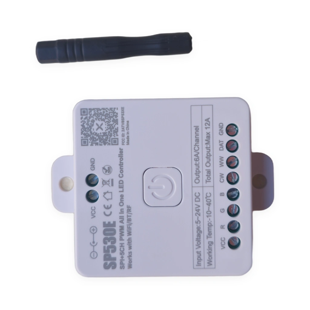 SP530E SPI + 5 Kanal PWM Hepsi Bir Arada LED Kontrolcü 5-24V