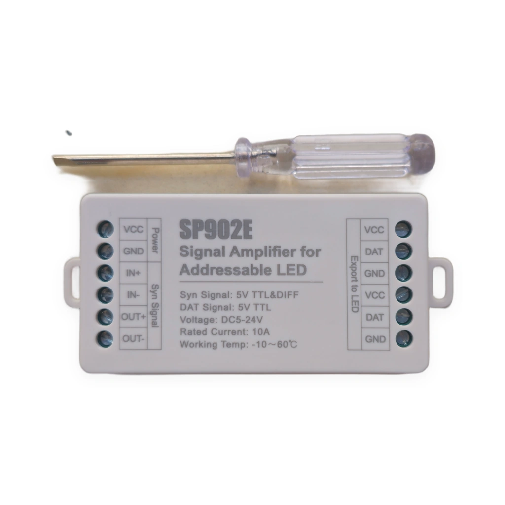 SP902E Pixel LED Sinyal Yükseltici (Amplifikatör) 5-24V 10A